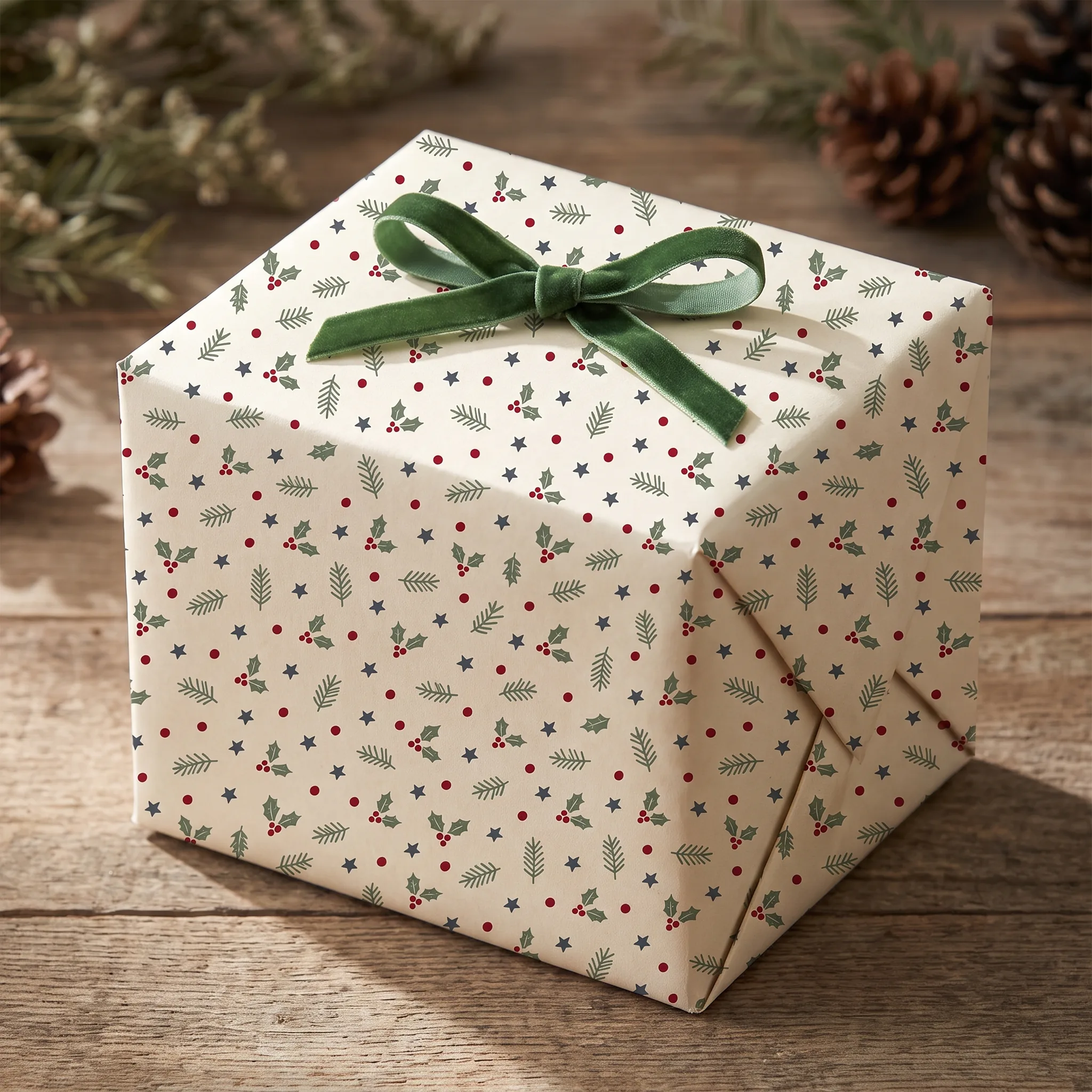 Woodland Christmas Confetti lifestyle mockup