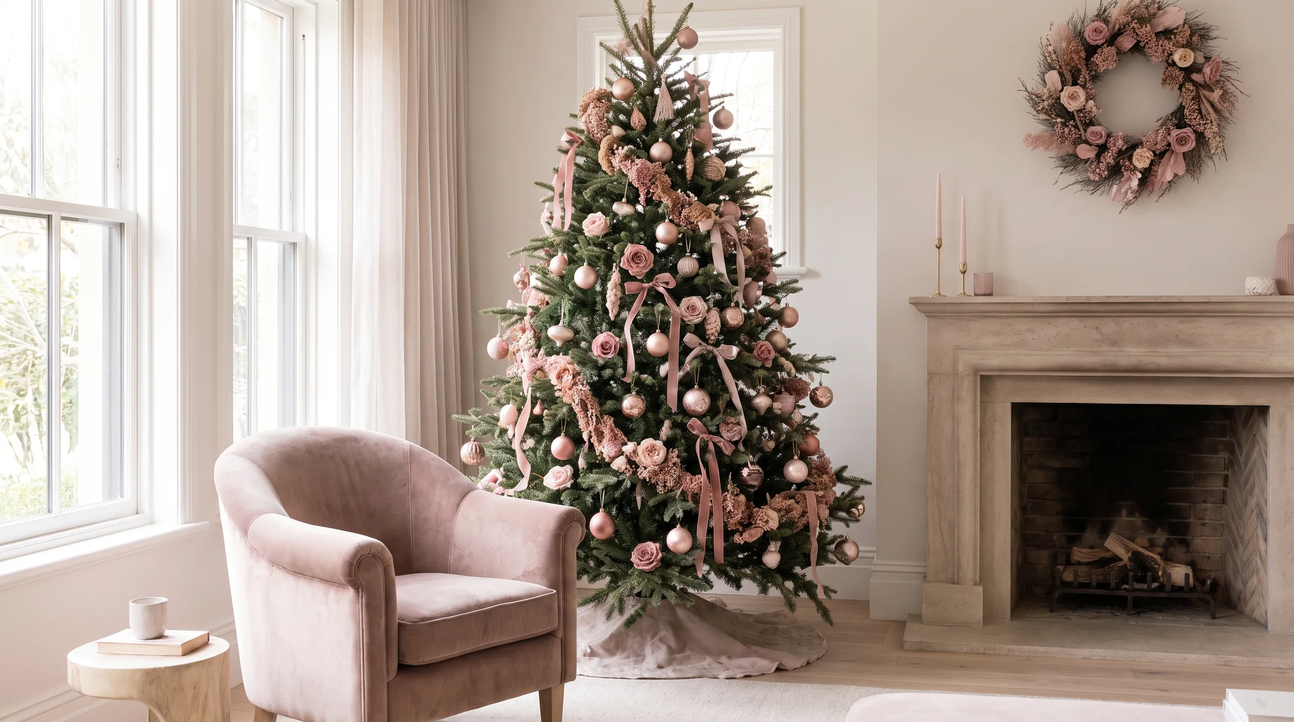 Pink Christmas collection