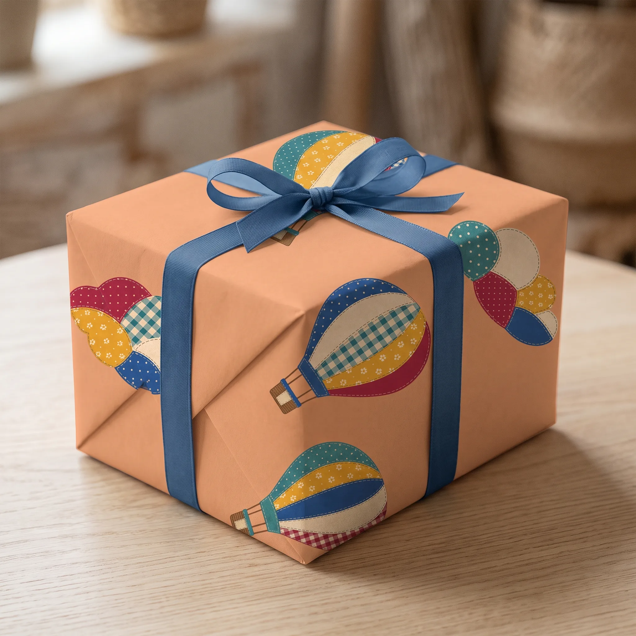 Sky Balloon Patchwork lifestyle mockup