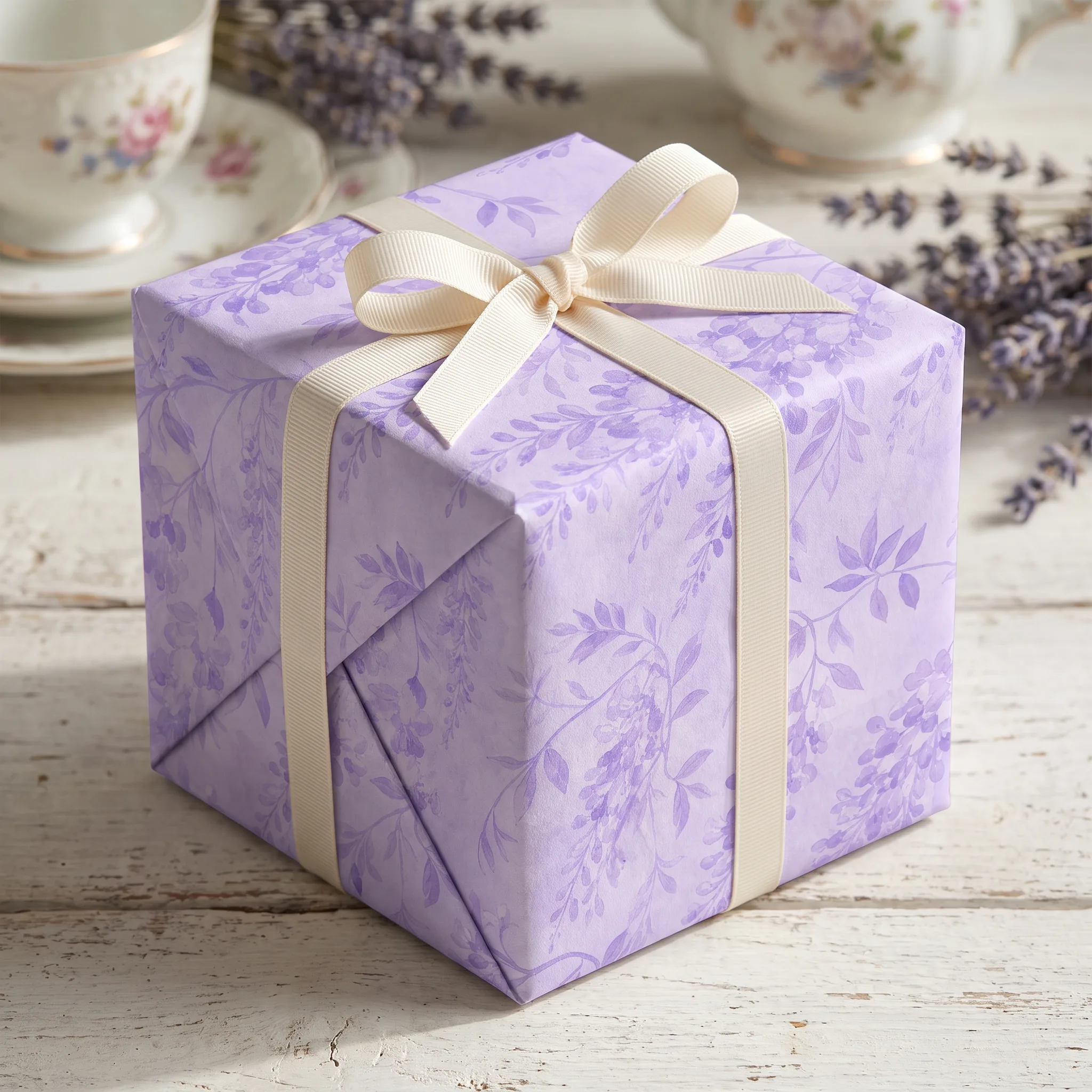 Lavender Wisteria Drift lifestyle mockup