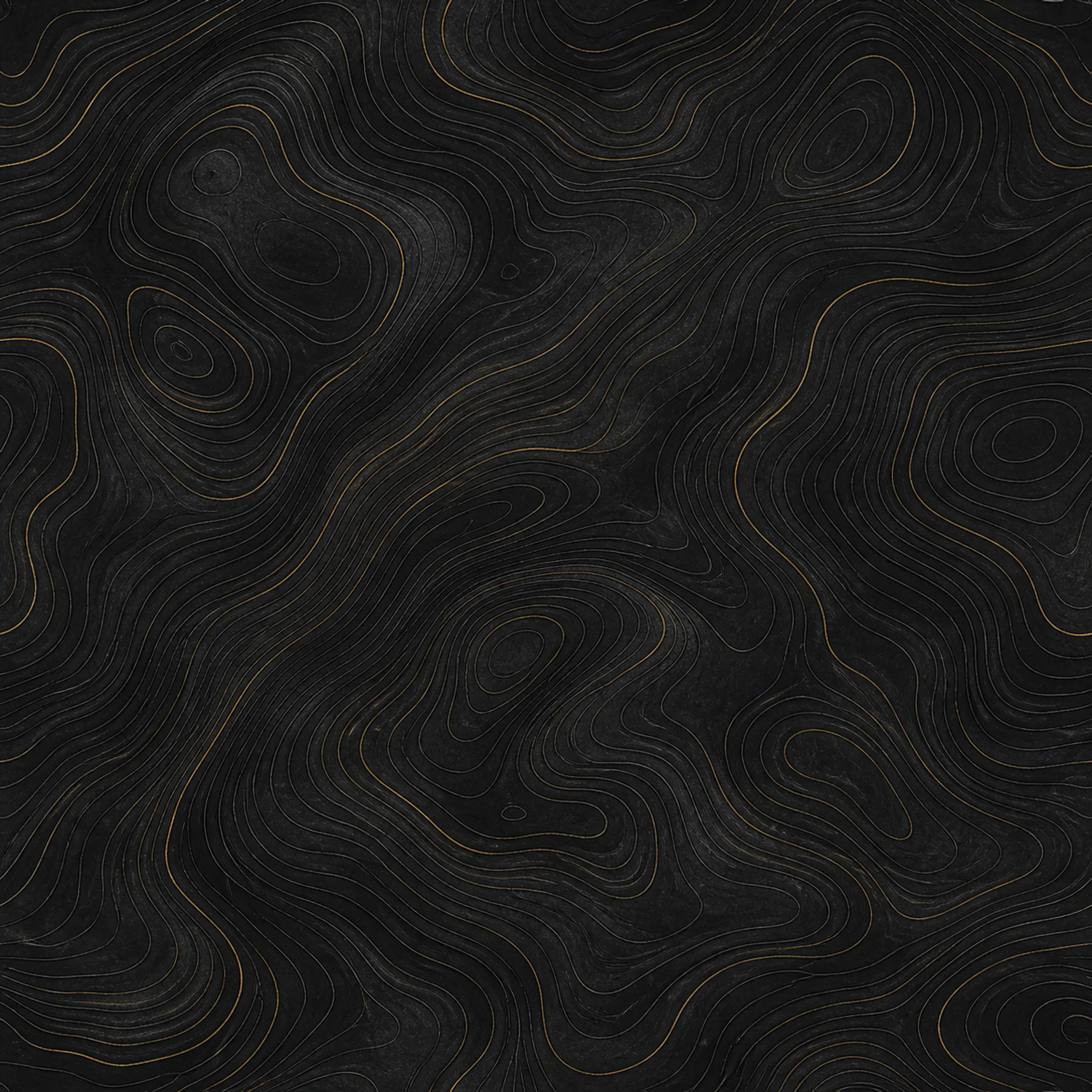 Soot Topographic Eddies wrapping paper flat design