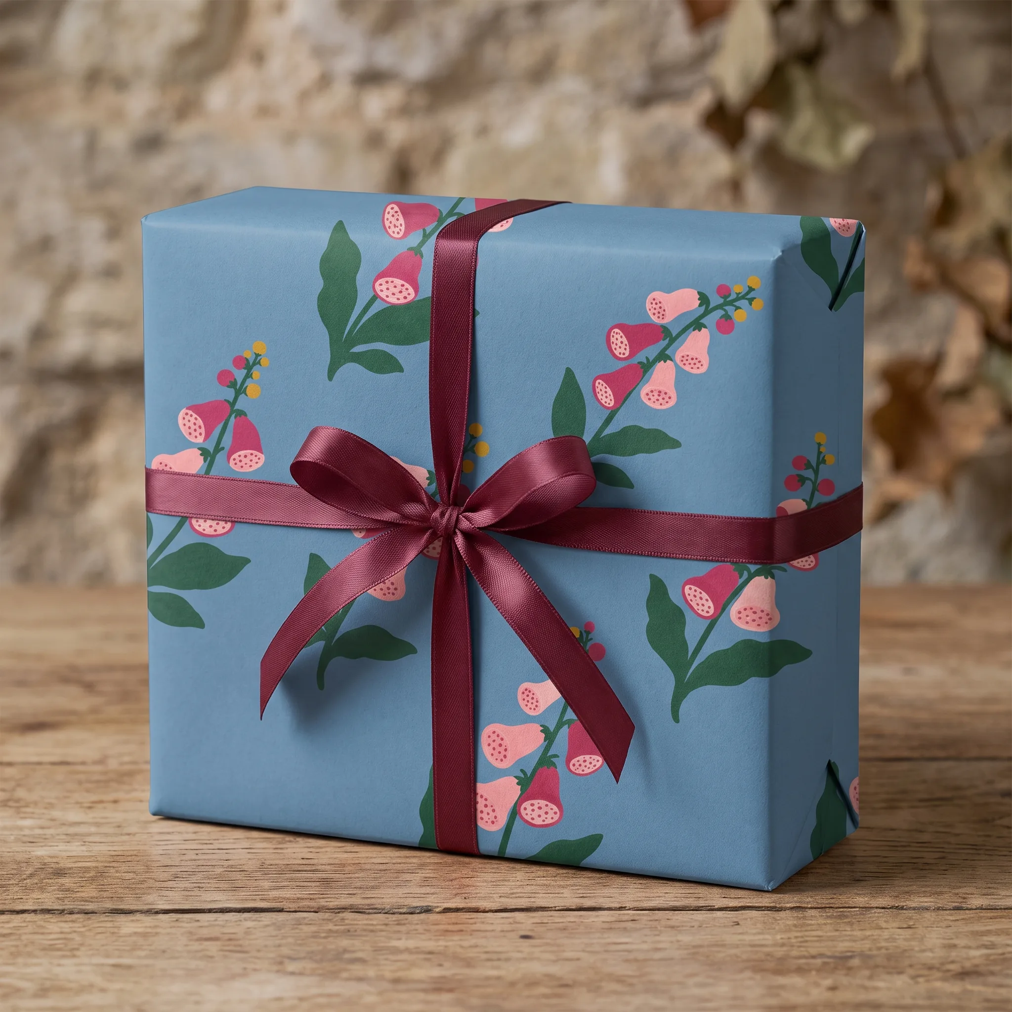 Folk Foxgloves lifestyle mockup