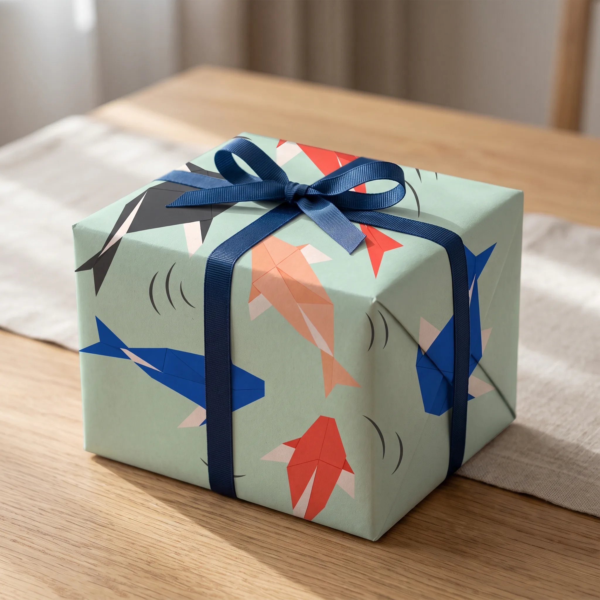 Origami Koi Currents lifestyle mockup