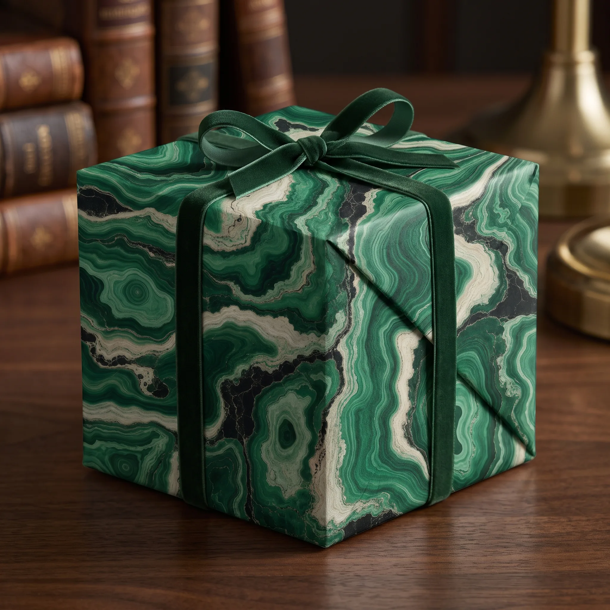 Malachite Ribbon Veins lifestyle mockup