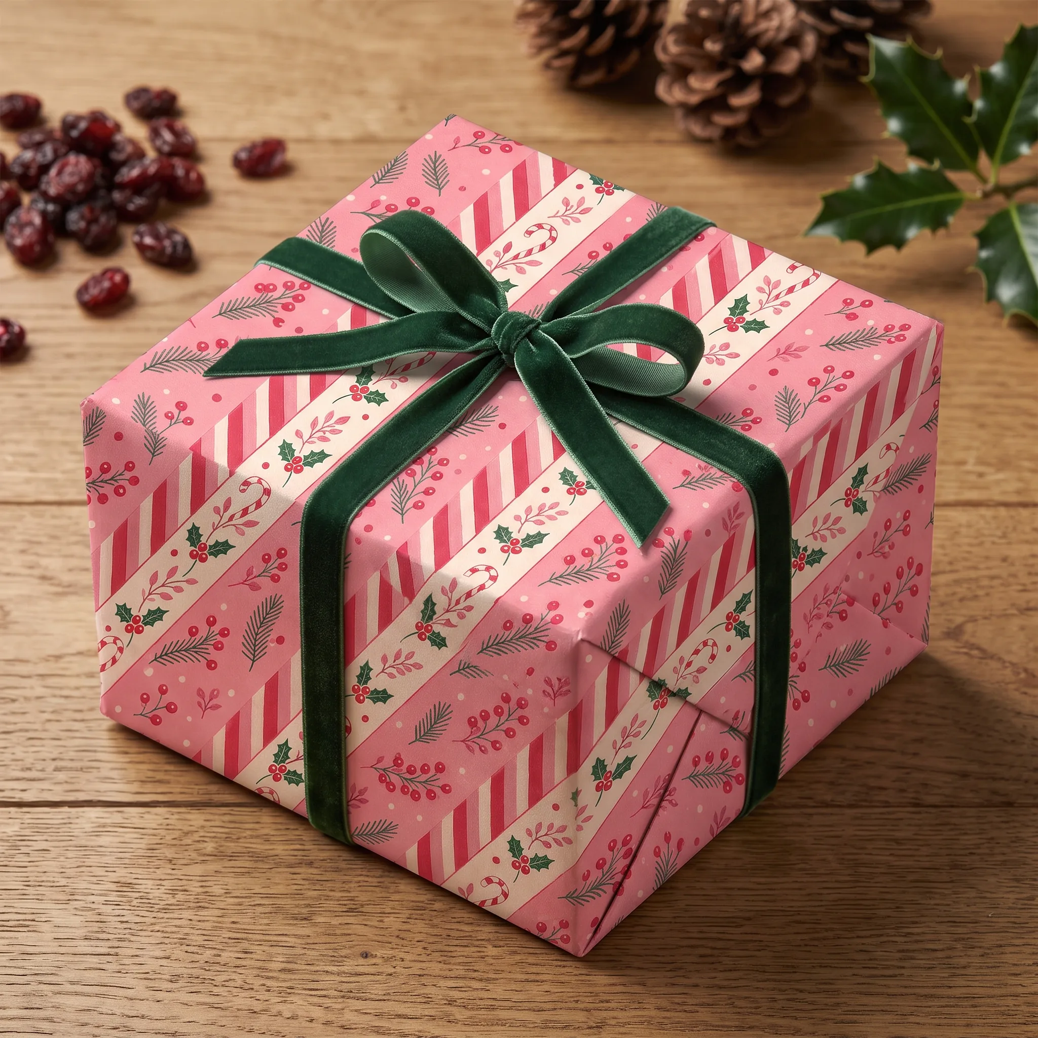Berry Ballet Stripe lifestyle mockup