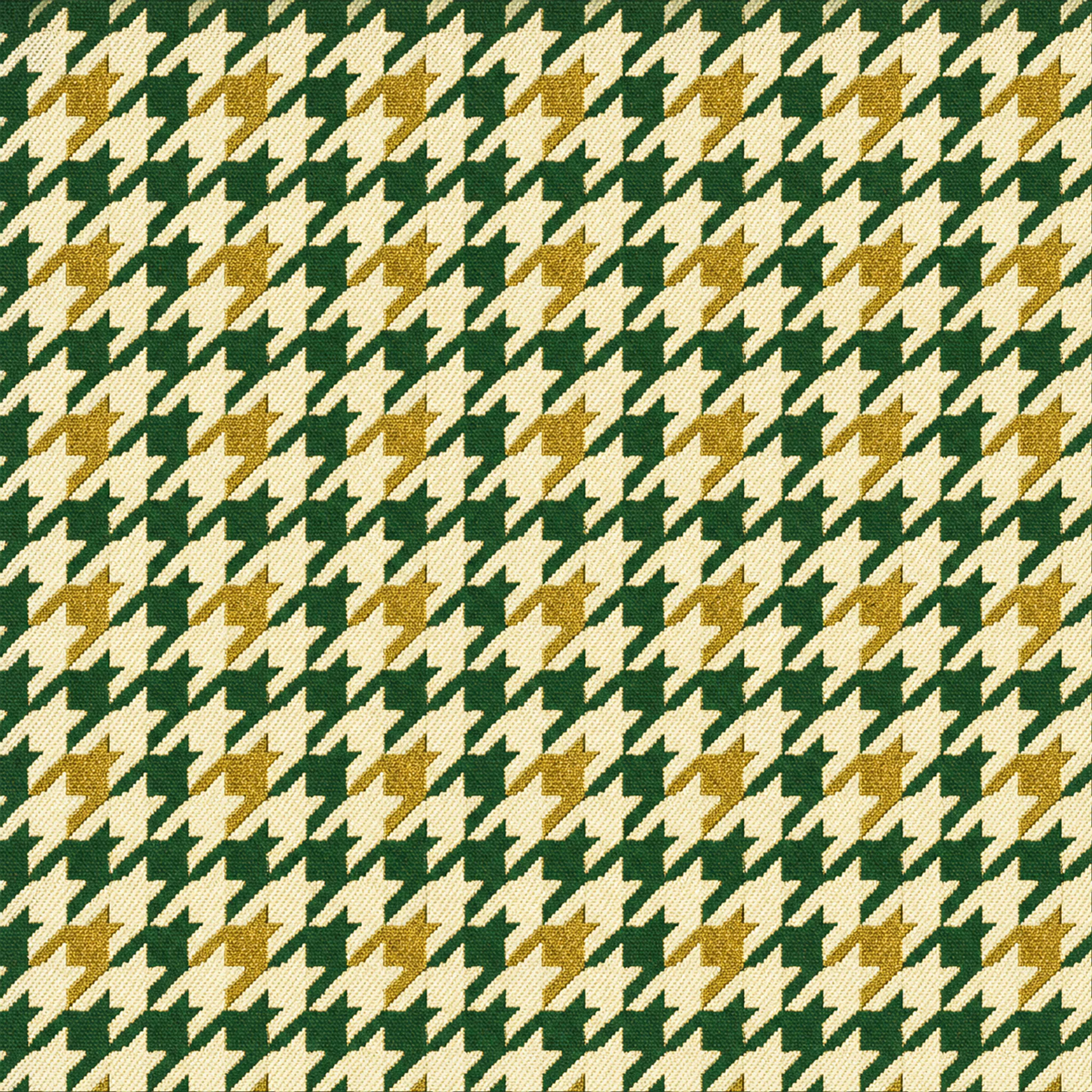 Golden Houndstooth wrapping paper flat design