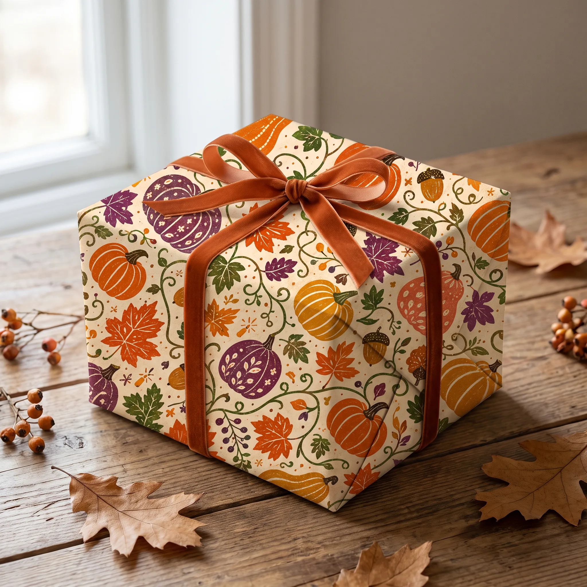 Pumpkin Patch Folk Confetti lifestyle mockup