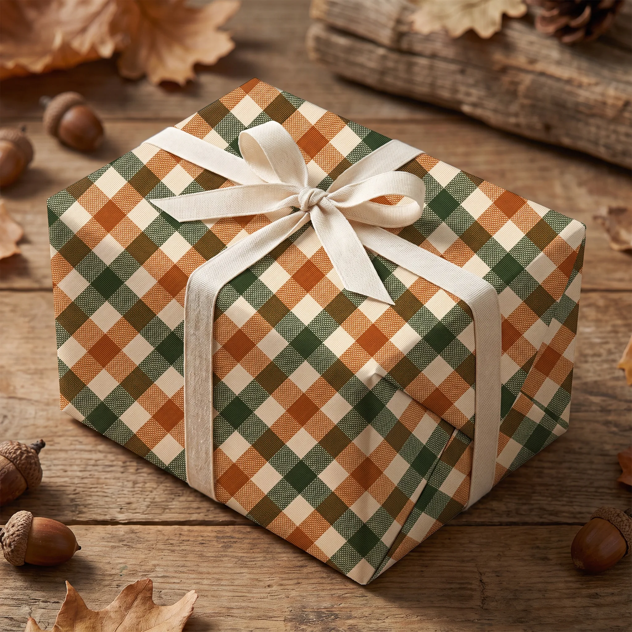 Copper Gingham lifestyle mockup