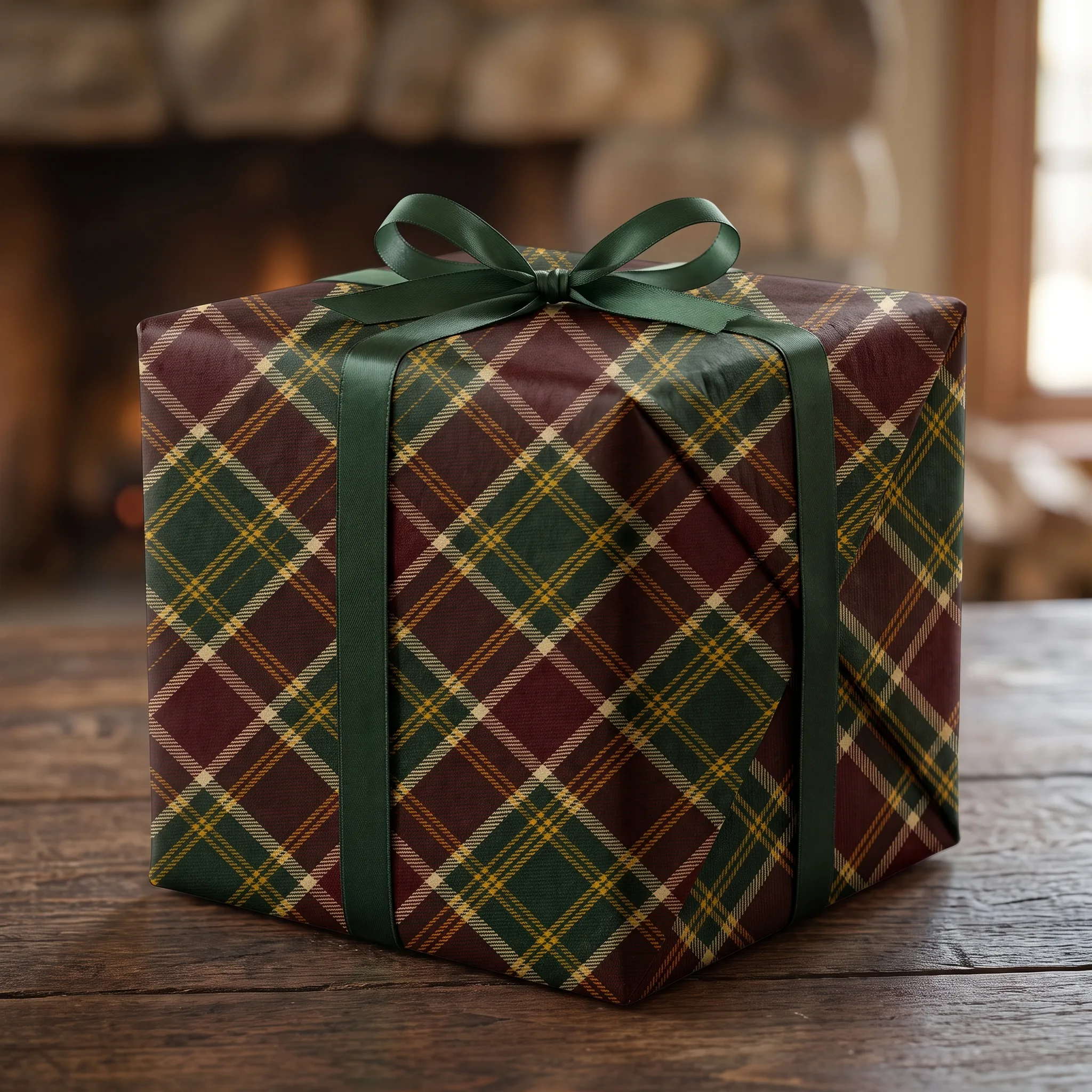 Oxblood Tartan lifestyle mockup